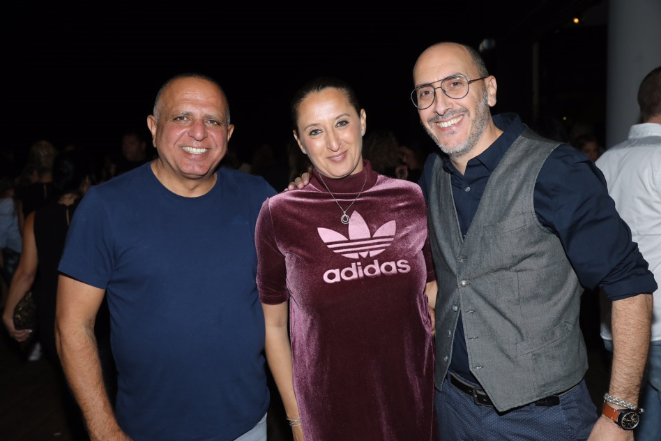 )מוטי בן אהרון ליאת ושלום מוליוב (צילום רפי דלויה