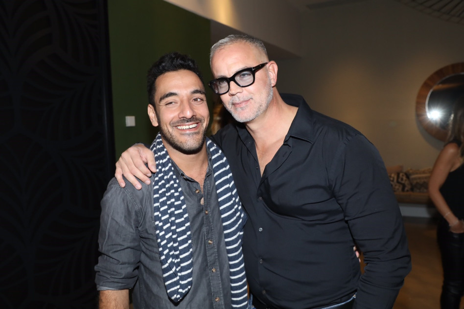 דודו אוטמזגין ואבי ביטון (צילום: רפי דלויה)