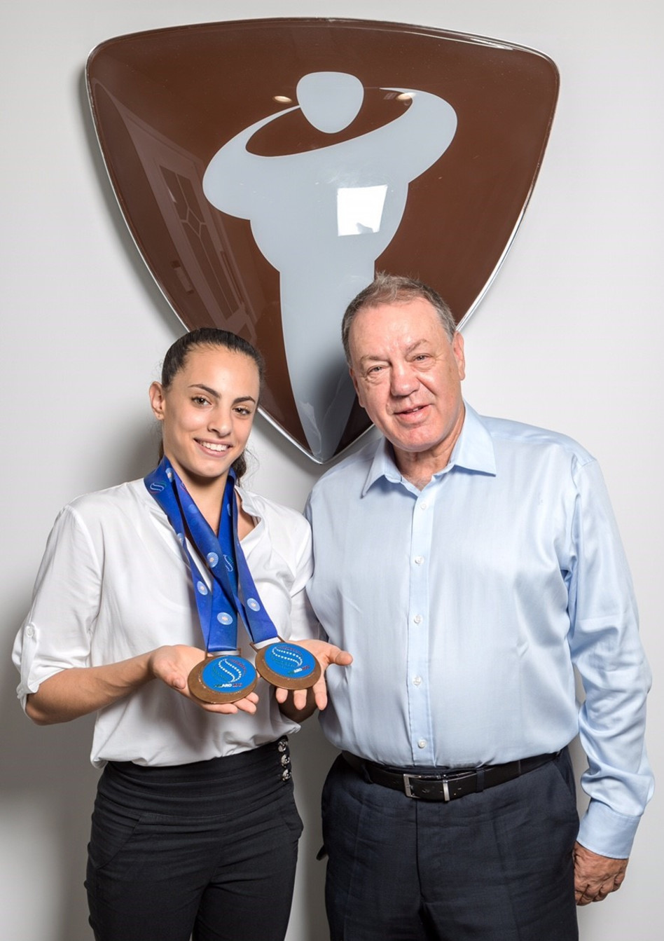 שמואל דונרשטיין ולינוי אשרם (צילום: אייל טואג)