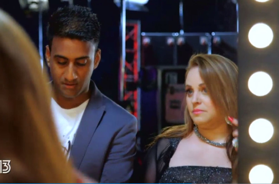 צחוק או אמת? שגיא אברהם ורחלי (צילום מסך)