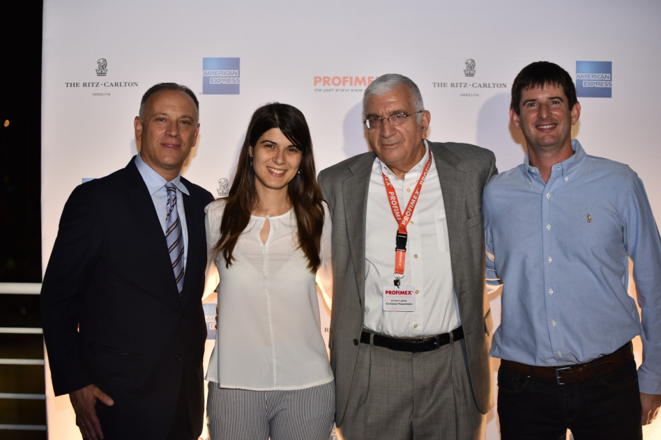 רון וקסלר, אלחנן רוזנהיים, ד"ר קירה רדינסקי וגיא קליימן (צילום: גלב סמירנוף)