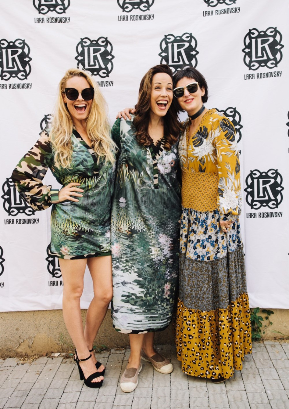 בוקר של פאן. לארה רוסנובסקי, עדן הראל ויעל בר זוהר (צילום: מריאנה סטבנבה)