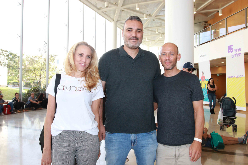 אור רם, תומר תורג'מן ומור גלעדי (צילום: רפי דלויה)