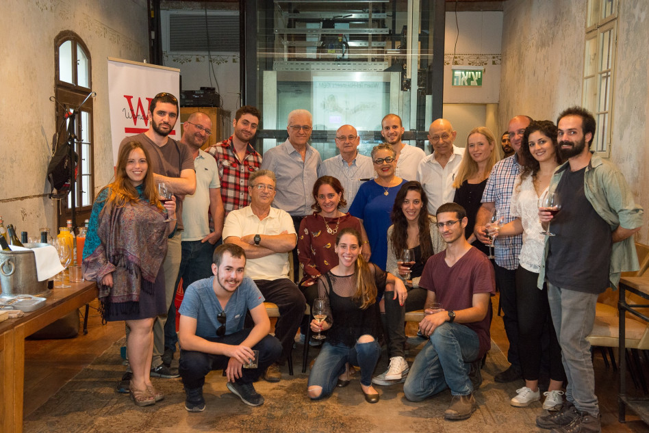 ראשי מכללת תל -חי והסטודנטים (צילום: דרור מילא)