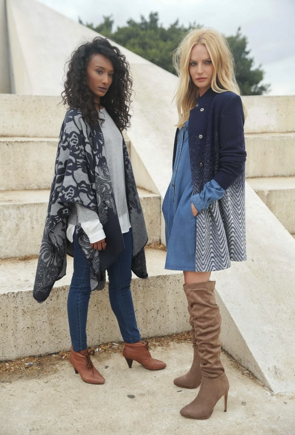 ולא מתלוננות על הקור