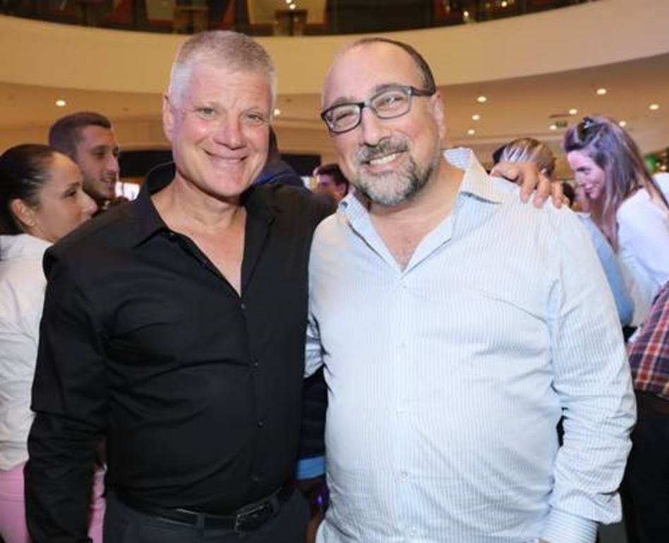 ג'ואי שוובל וארנון תורן (צילום: רפי דלויה)