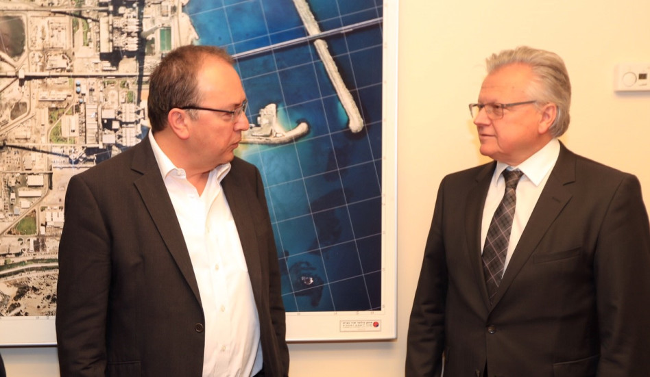 גאונטר רבנשטיינר ועופר בלוך (צילום: יוסי וייס)