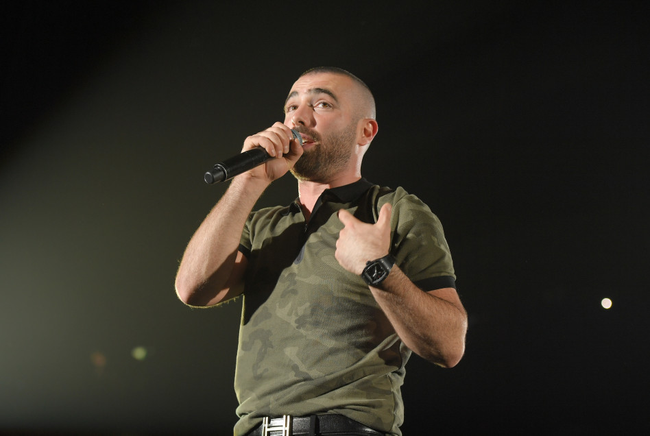 אורחת כבוד בקהל. עומר אדם