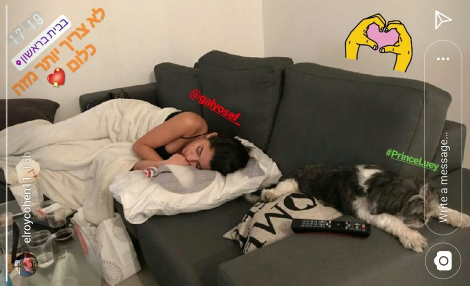 רומנטי. אלרואי כהן (צילום: אינסטגרם)