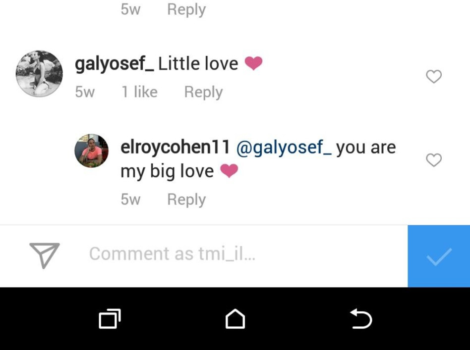 גילויי אהבה