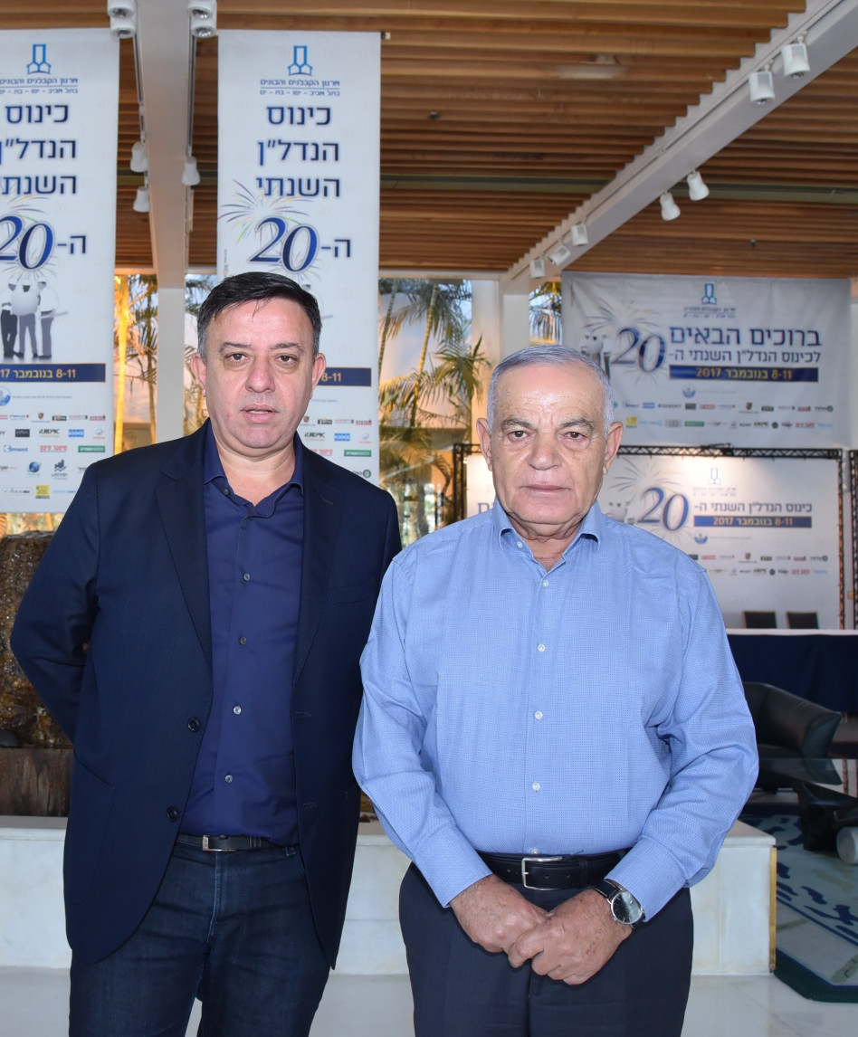 אבנר לוי ואבי גבאי (צילום: פוטו מרסלו אילת)