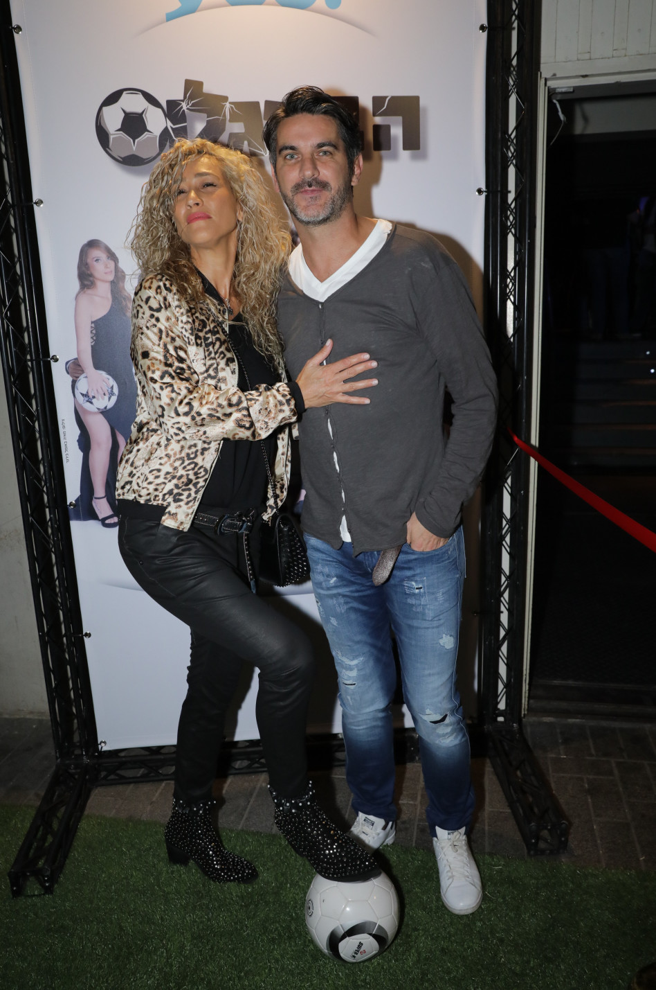 מתוקים. מאיה פישל וג'ובאני רוסו (צילום: רפי דלויה(