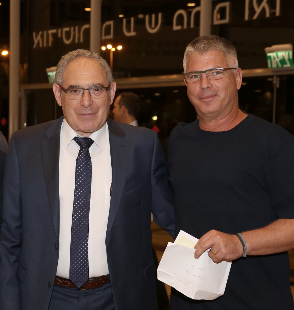 נעם לניר ויוסף פרס (צילום: פז בר)