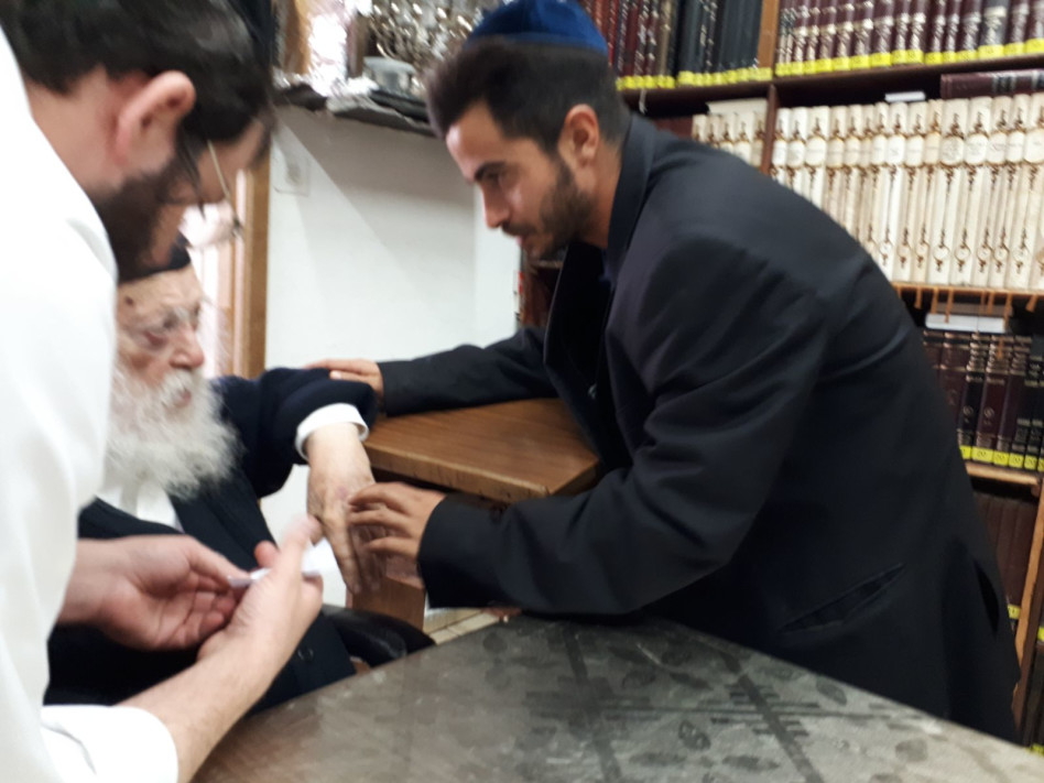 מתקרב. איתי תורג'מן (צילום: איציק מן כתב הברנז'ה של "בחדרי חרדים")