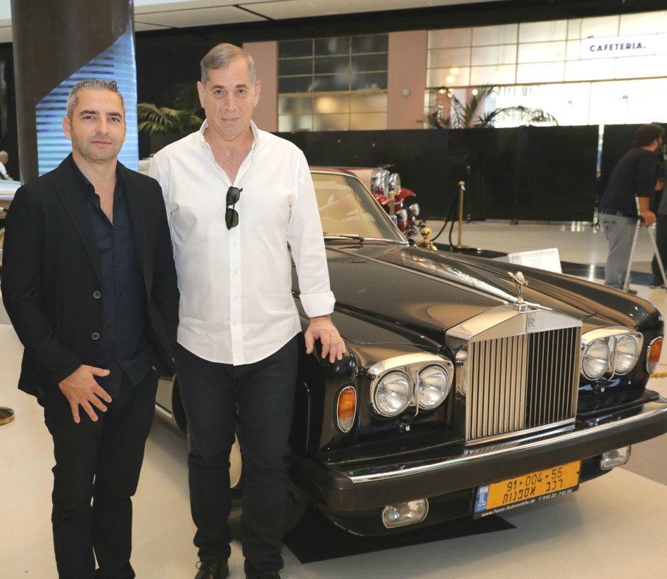 אבי זמיר ומנור גינדי (צילום: רפי דלויה)