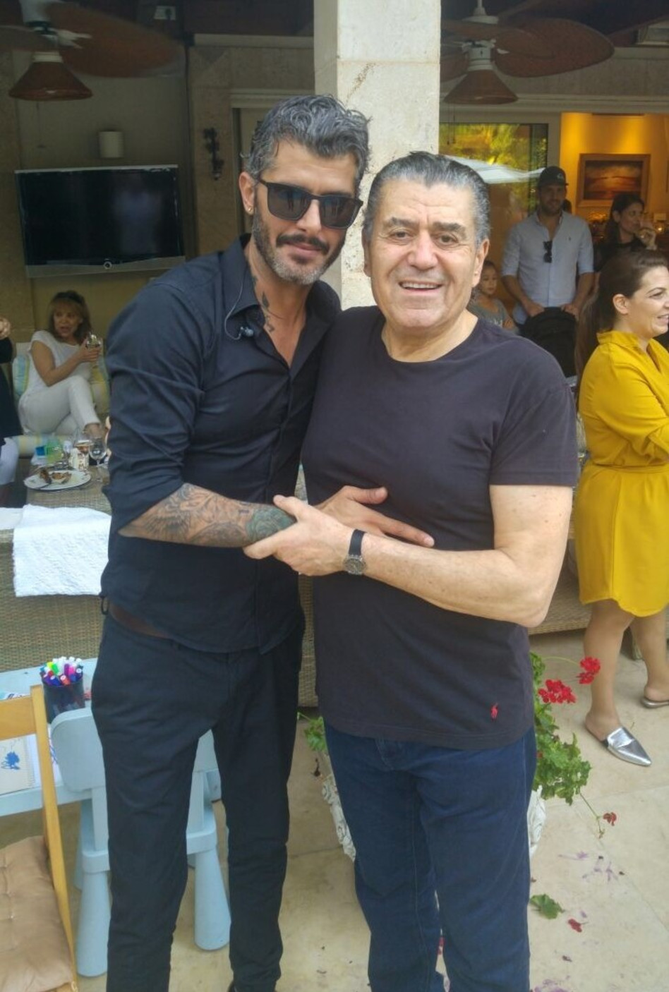 חיים סבן ולירון רמתי