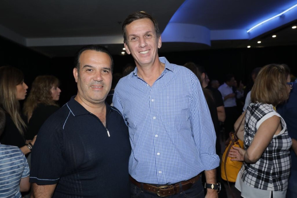 אריאל פינטו ומוטי כוזהינוף (צילום: רפי דלויה)