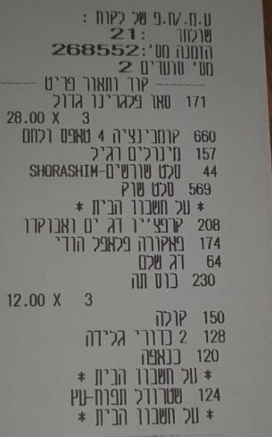 הרבה לשני אנשים