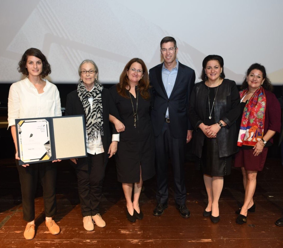 שרון ונעמי עזריאלי, מיכאל ארד, דנה עזריאלי, ברכה חיוטין ואיילה ישראל (צילום: סוף כהן)