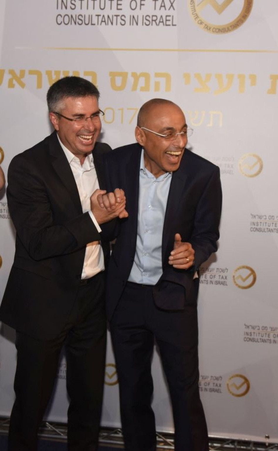 ירון גינדי, ומשה אשר (צילום: ארן דולב)