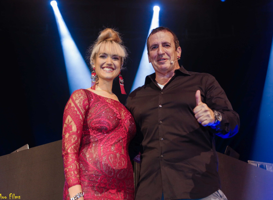 איל וולדמן ומארינה מקסימיליאן (צילום: moo films productions(