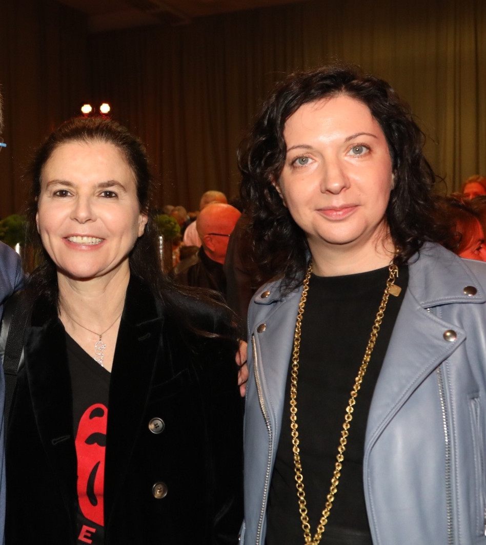 אירינה נבזלין ועופרה שטראוס