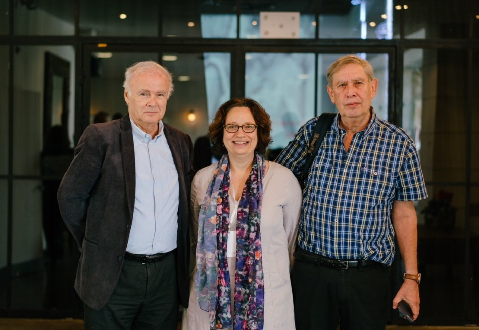 תמיר פרדו, מיכל אבן-חן ושלמה הנדל (צילום: kinoads(