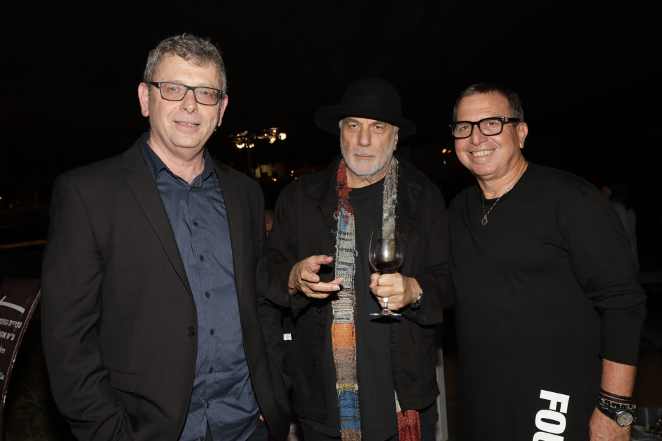 משה פטרבורג, רון ארד ודני וייס (צילום: אביב חופי ורפי דלויה)