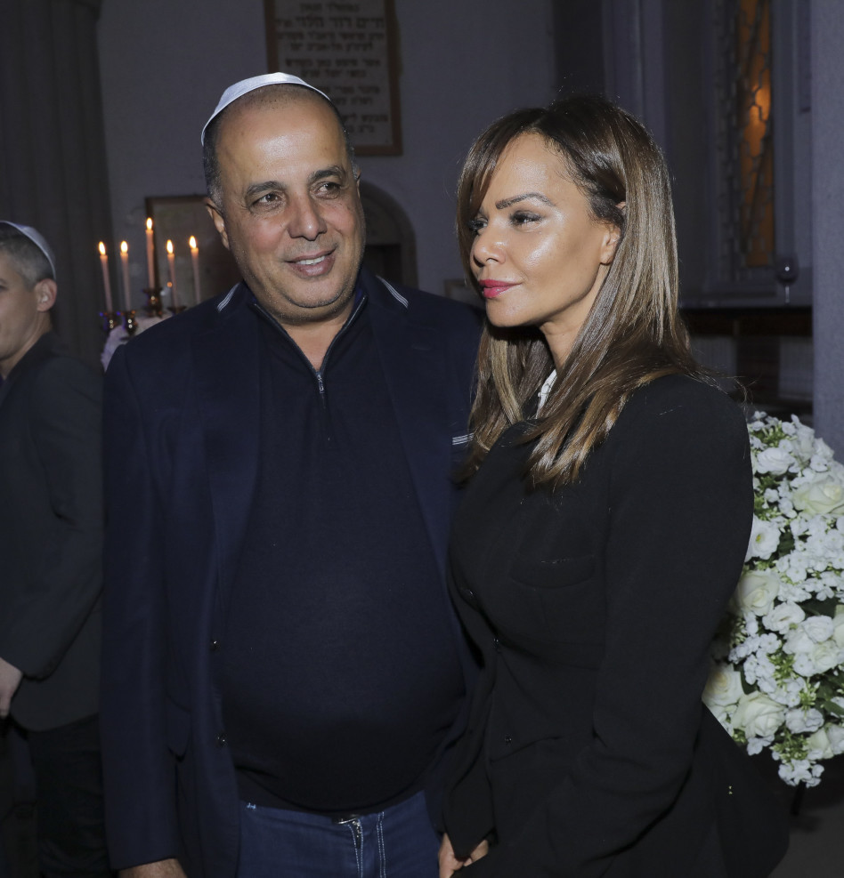 עמוס לוזון ואירית רחמים. צילום: רפי דלויה