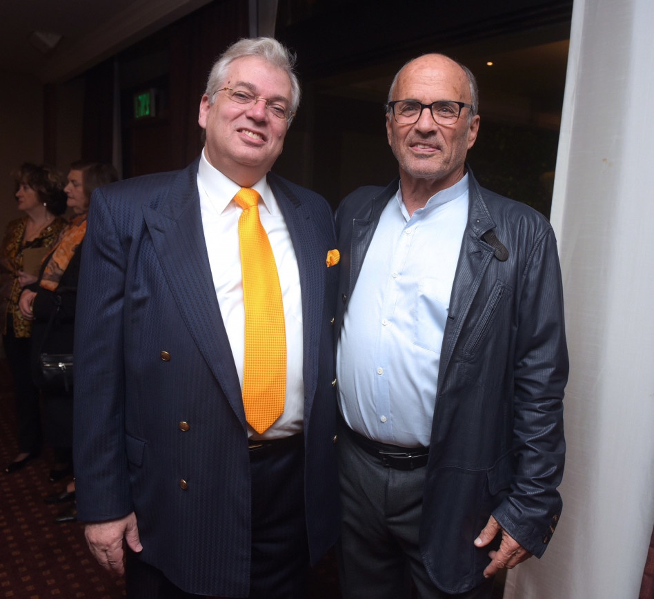 )קובי ריכטר ואהרון פרנקל (צילום: אבשלום ששוני