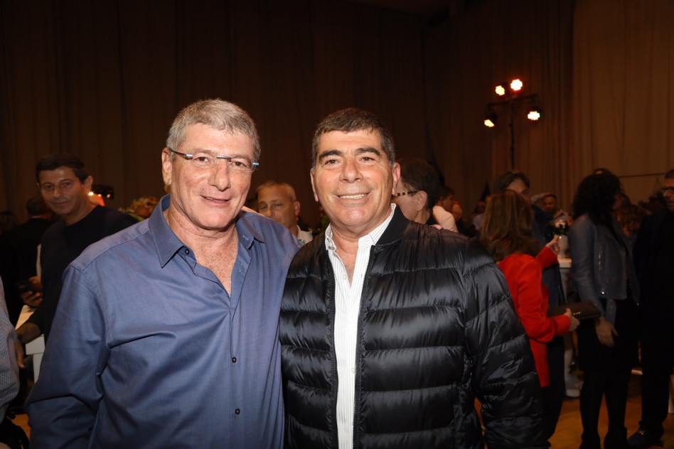 גבי אשכנזי ואליעזר שקדי (צילום: סיון פרג')