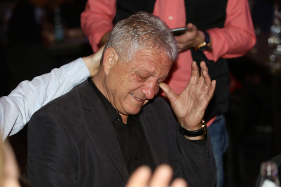 מרוגש מההפתעה. שייע פייגנבוים