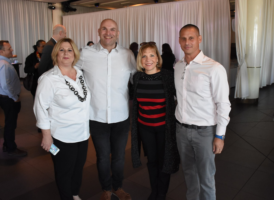  רועי קורן, תלמה בירו, אריק אופיר וסיגל הורן גלרפין (צילום: אביב חופי)