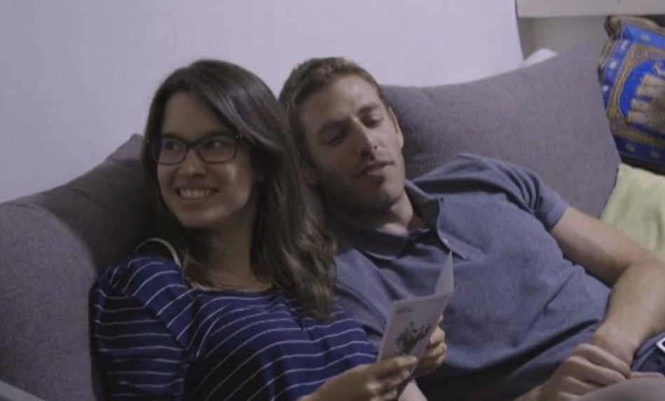 עם המשודך חיים. צילום מסך