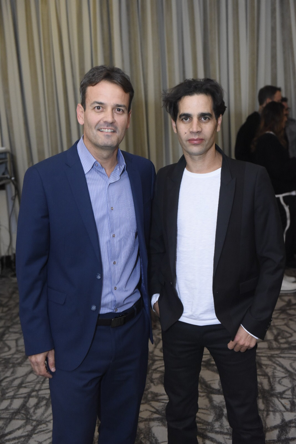 )אביב גפן וגיא אדירן (צילום העדשה של מיכל