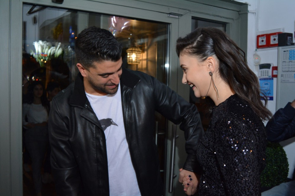 היוש למנטור. אגם בוחבוט ומשה פרץ (צילום: יבגני זיביק)