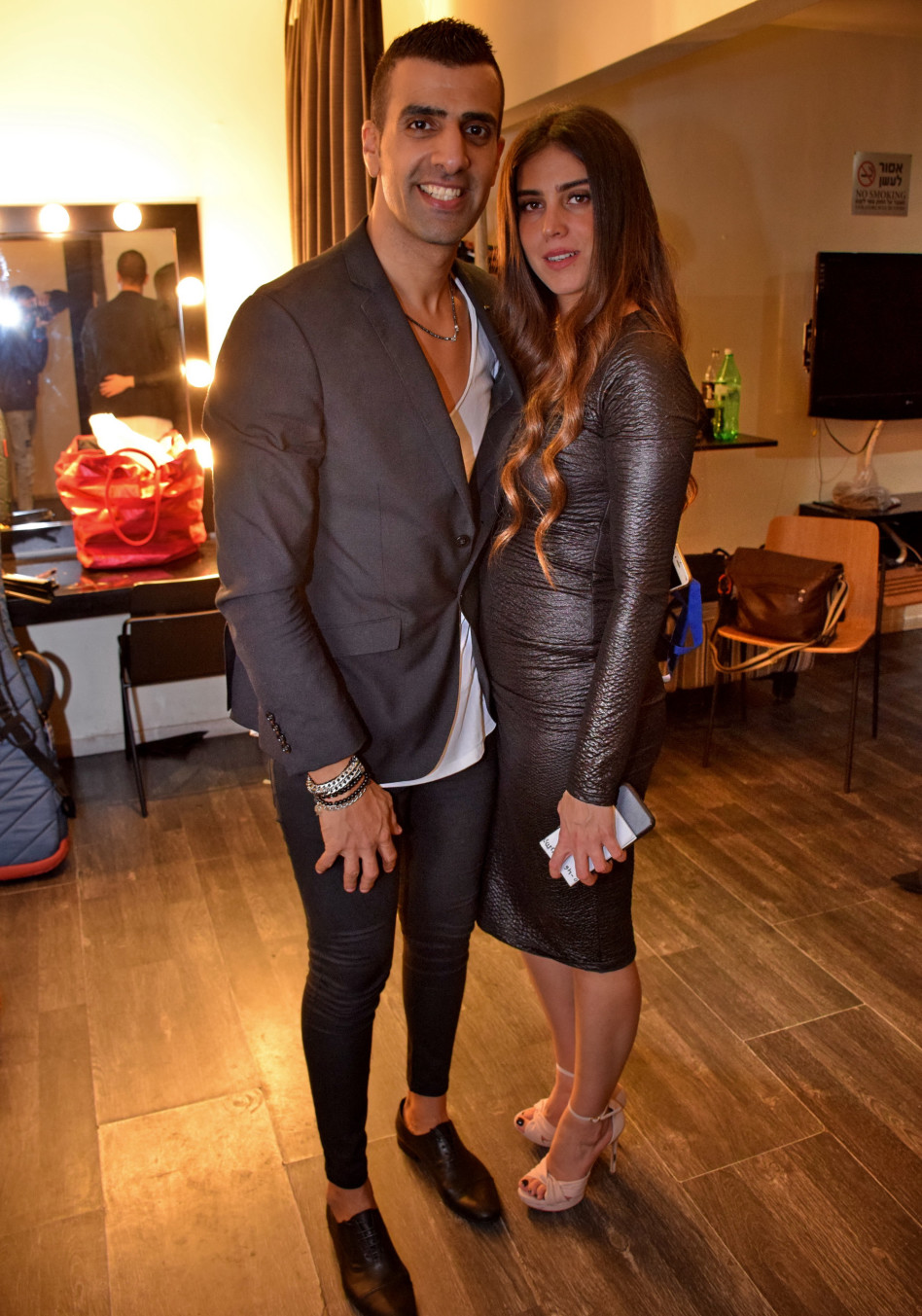 מאמי ומאמי. רגב והלן (צילום: אסף ארמה)