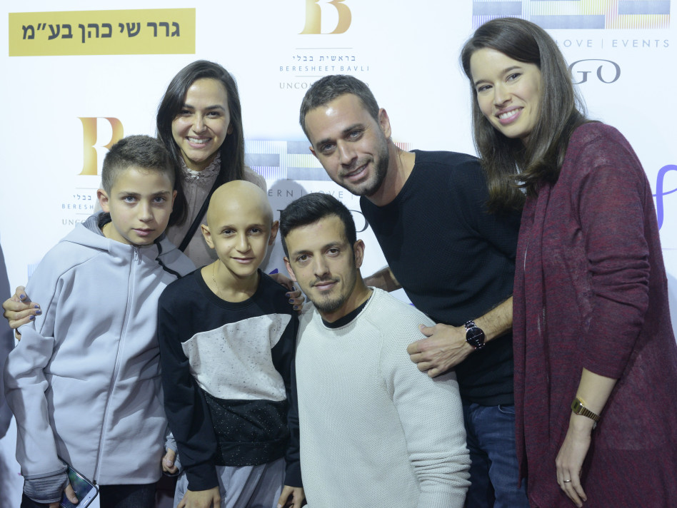 עם החברים לתוכנית באירוע התרמה (צילום: מאור אוחנה)