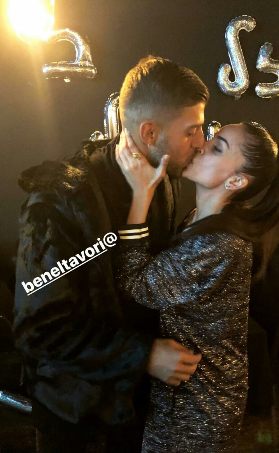 כמה השקעה. בן אל תבורי ואורטל עמר (צילום: אינסטגרם)