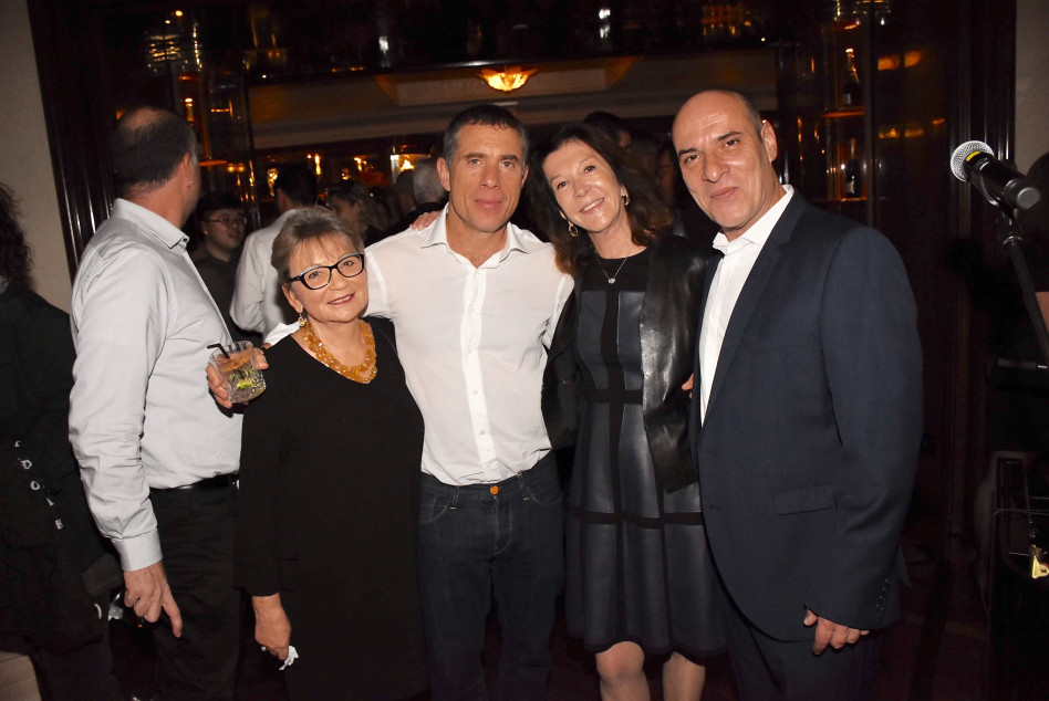 ליאור שמואלי, קלוד בריטמן, יויו לייטרסדורף וחסידה דנאי (צילום: אביב חופי)