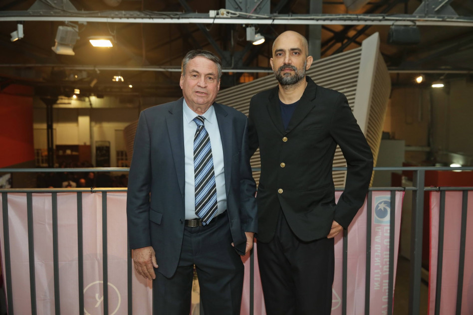 שלומי אלקבץ ועוזי דיין (צילום: שוקה כהן)