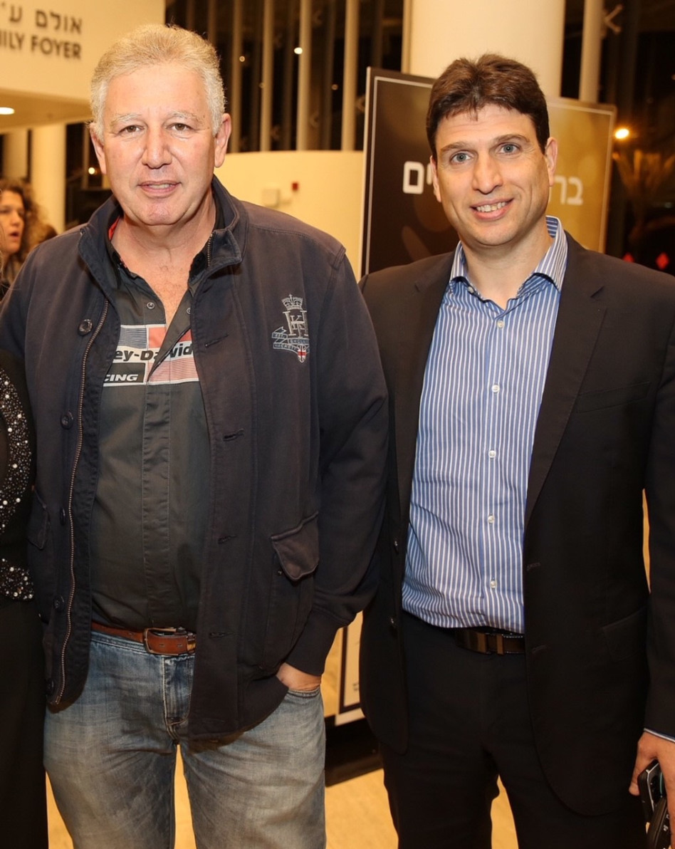 נדב גרינשפון וגלעד אלטשולר (צילום: איציק בירן)