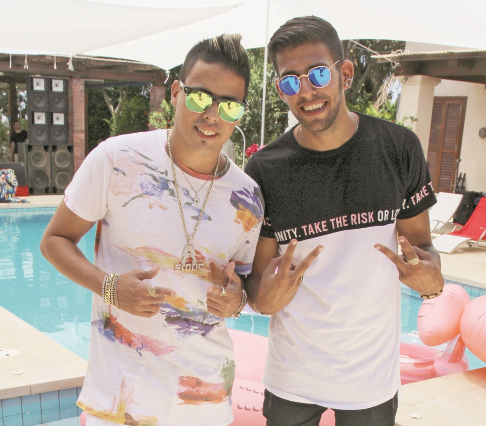 הצמד. סטטיק ובן אל (צילום:  אור גפן)