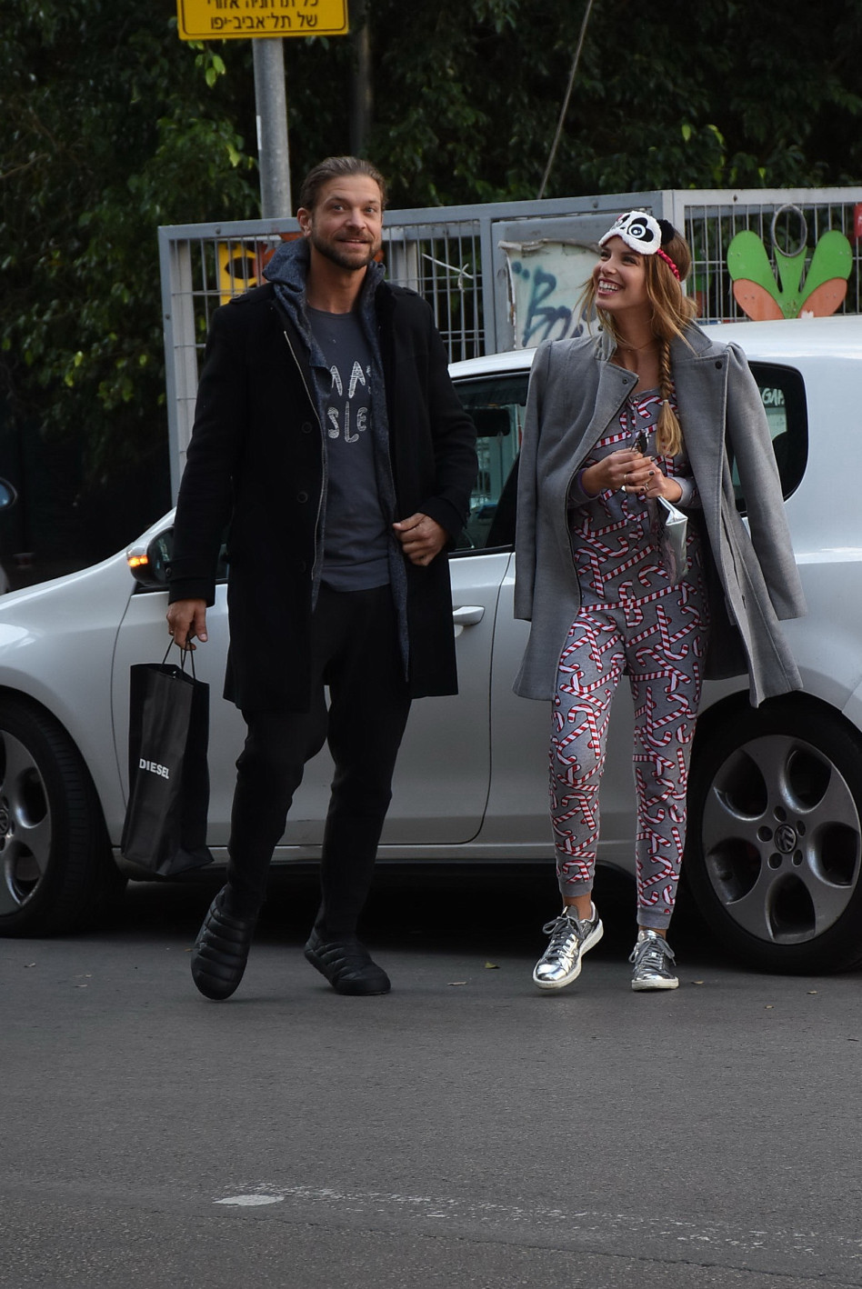 מלכת יופי גם בפיג'מה. לירן כוהנר וגיא גיאור