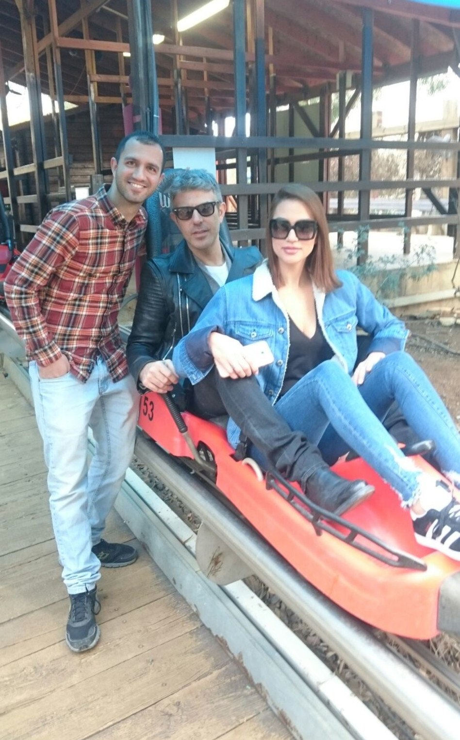 הלם! שיר אלמליח, ג'וזף קארדו ואליאב אלמליח (צילום: יח"צ)