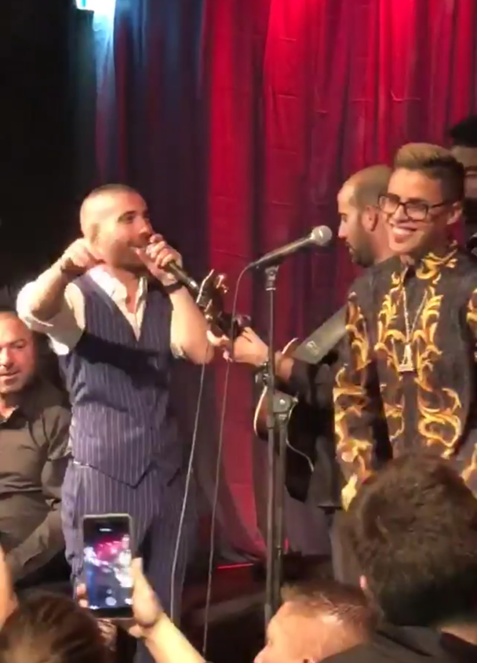 חברים הכי טובים? סטטיק ועומר אדם (צילום: אינסטגרם)