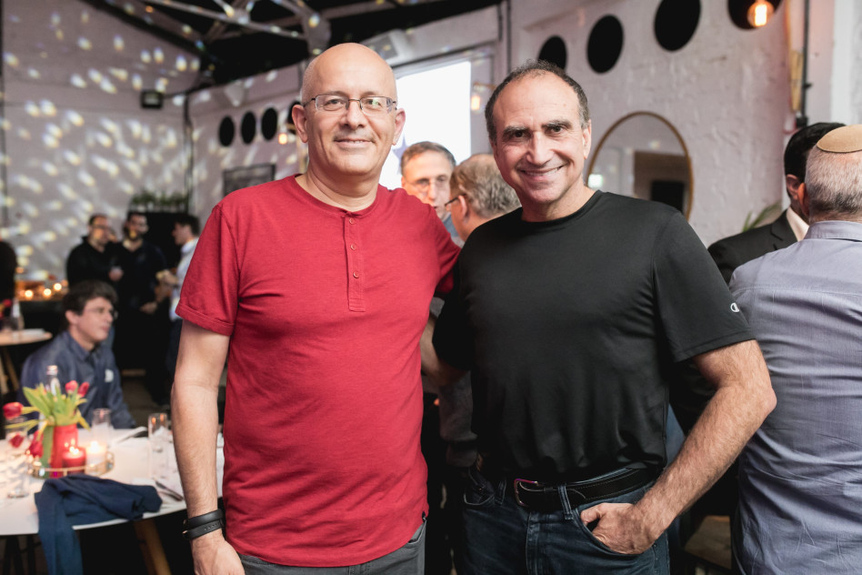 יוסי מטיאס ויורם יעקובי (צילום: תומר פלוטין)