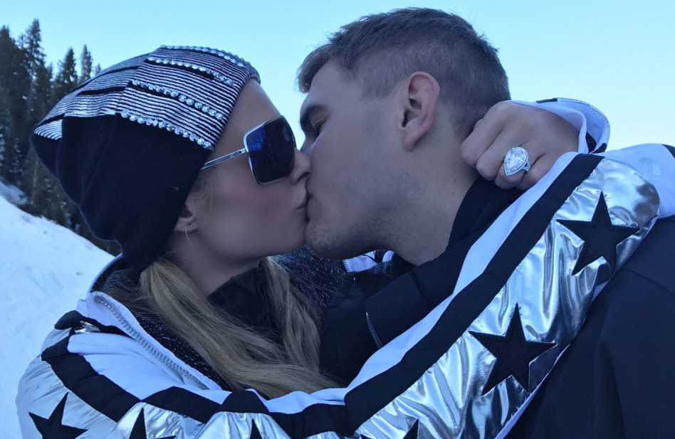 פריס הילטון, כריס זילקה (צילום: אינסטגרם)