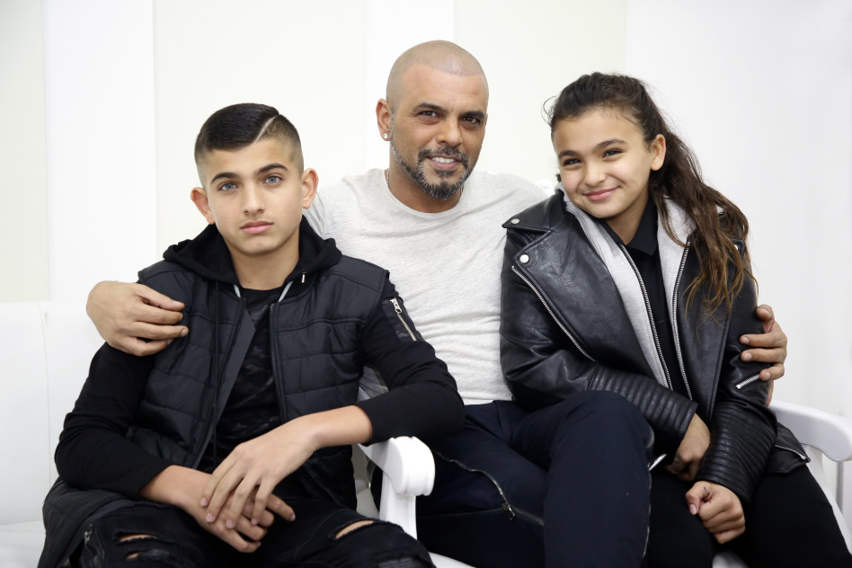 עם הילדים הכי. אלין וליאם