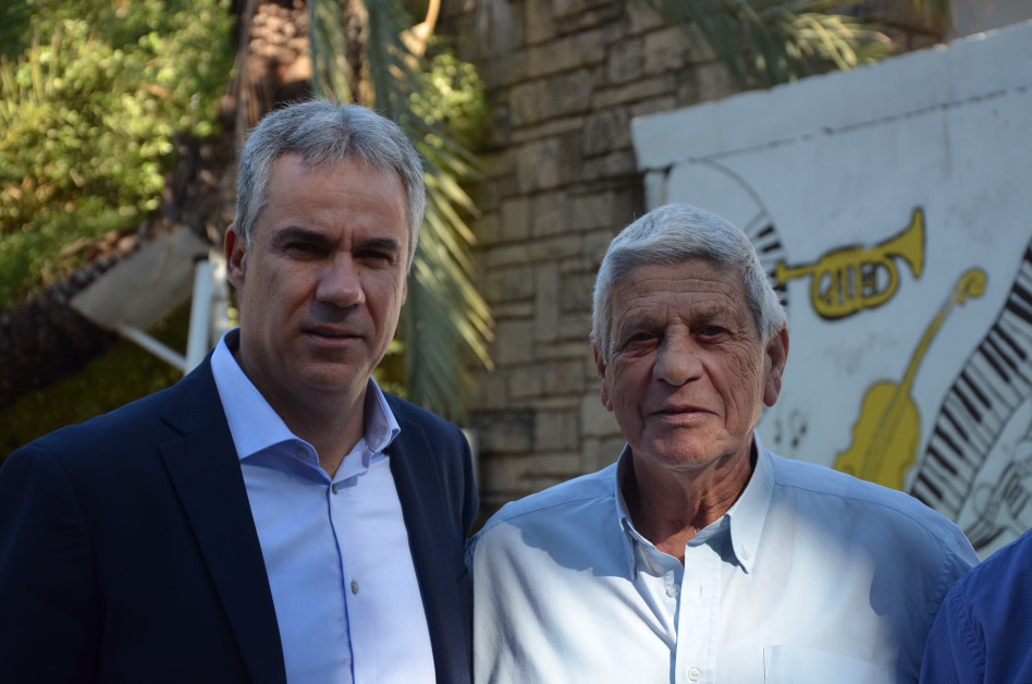 מוטי דותן ואבי גנון (צילום: רועי ווסט)